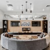 clubroom with large couch